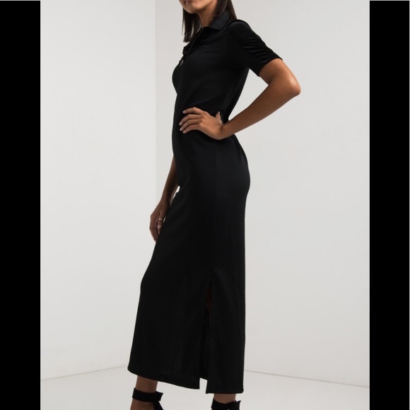 ADIDAS ZIP POLO DRESS - Picture 3 of 4